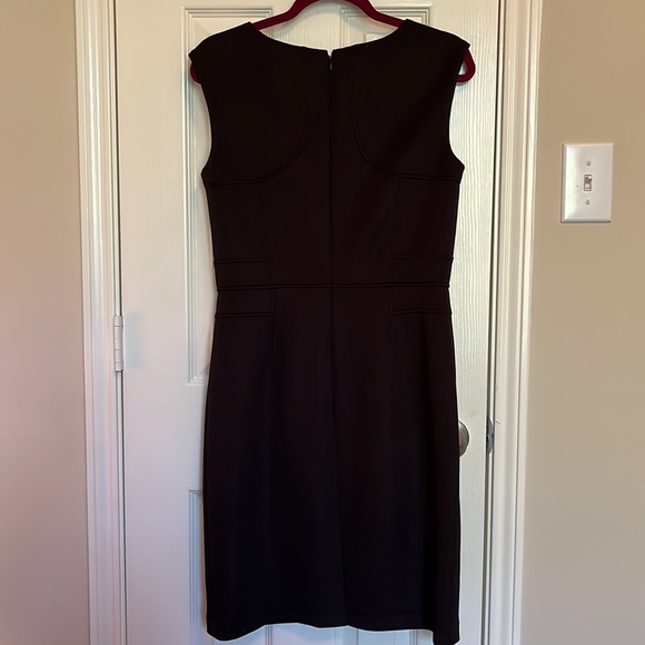 Ellen Tracy Fitted Black Dress - Picture 3 of 10